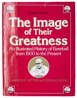 "The Image of Their Greatness" Multi-Signed Hardcover Book With 14 Signatures Including Spahn (2X), Musial, Raines & Banks (PSA/DNA)